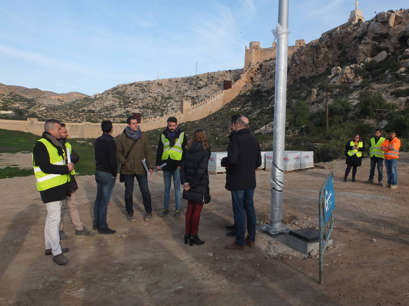 El entorno de la Hoya está cada vez más cerca de convertirse en un atractivo más de Almería