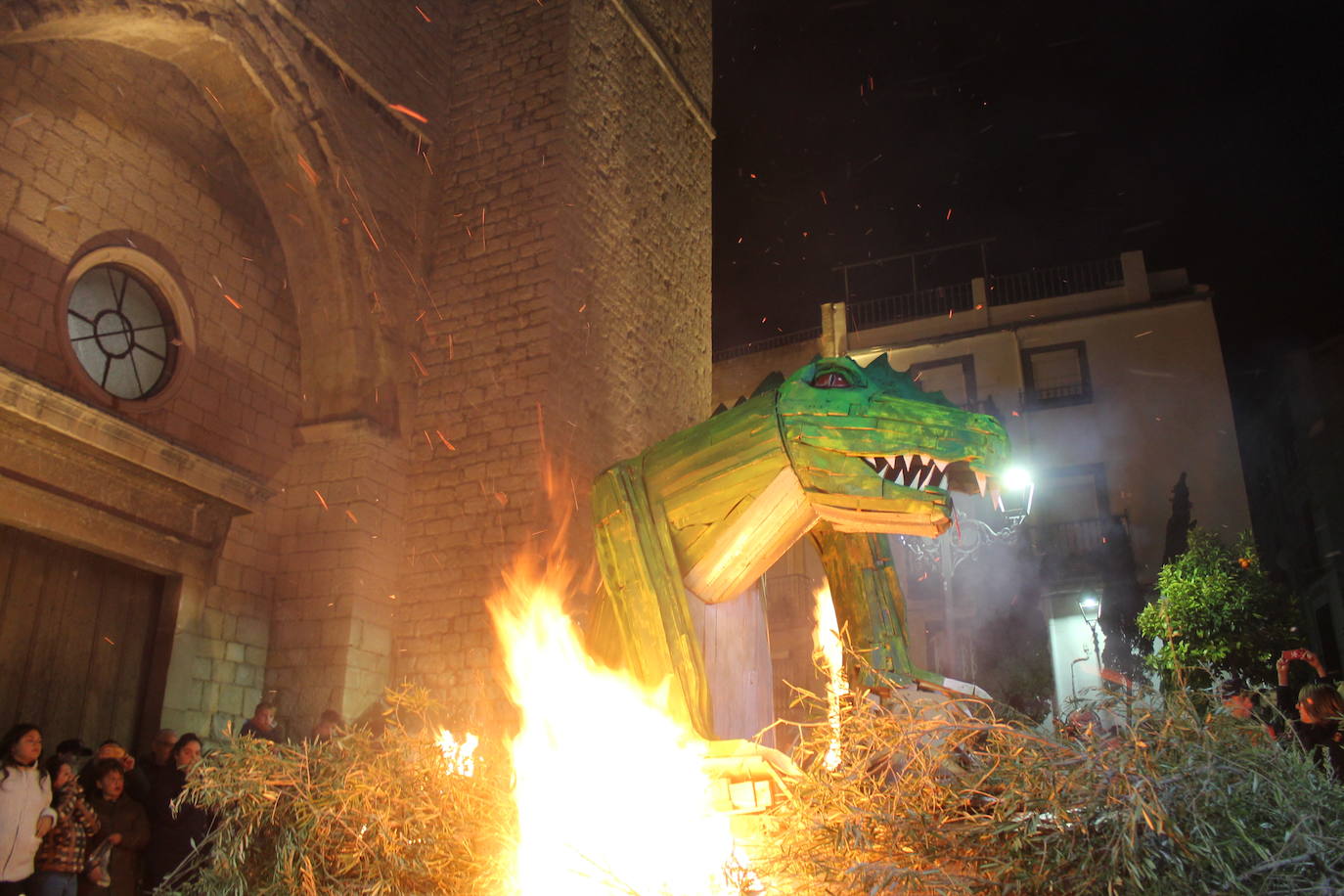 La noche del 16 de enero, la de San Antón, es siempre de tradición en Jaén, pero este año, lo ha sido un poco más, ya que hubo nueve lumbres, además de la oficial