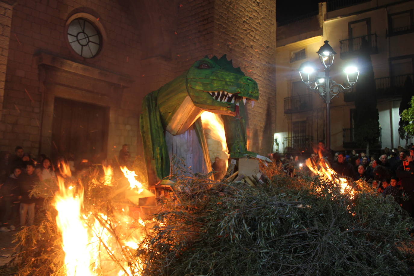 La noche del 16 de enero, la de San Antón, es siempre de tradición en Jaén, pero este año, lo ha sido un poco más, ya que hubo nueve lumbres, además de la oficial