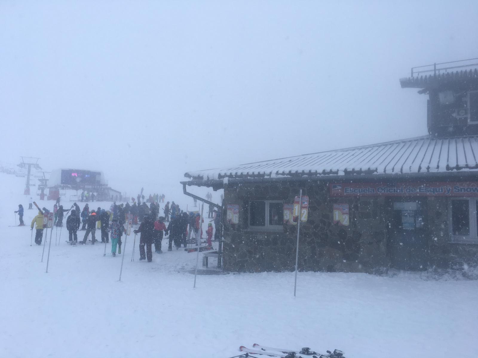 La nieve, por fin protagonista en Sierra Nevada