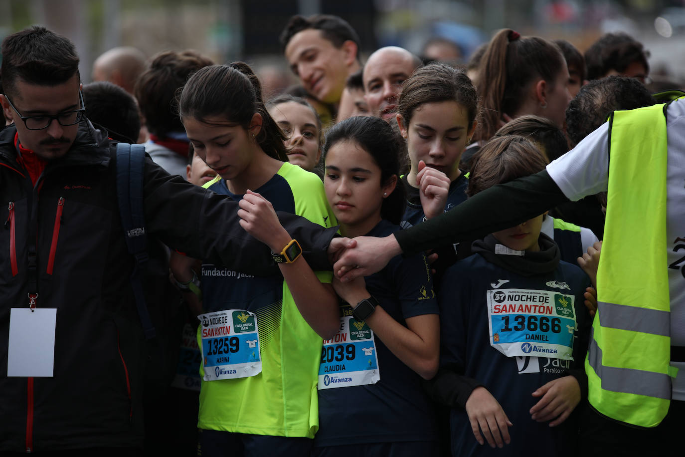 Gran ambiente en la carrera de San Antón de Jaén