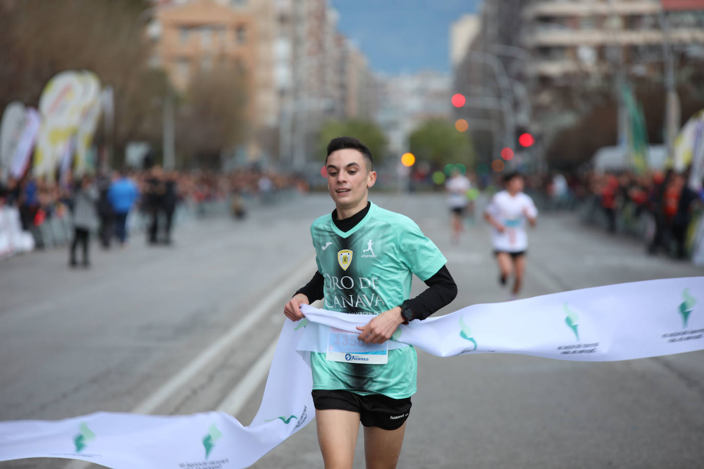 Gran ambiente en la carrera de San Antón de Jaén