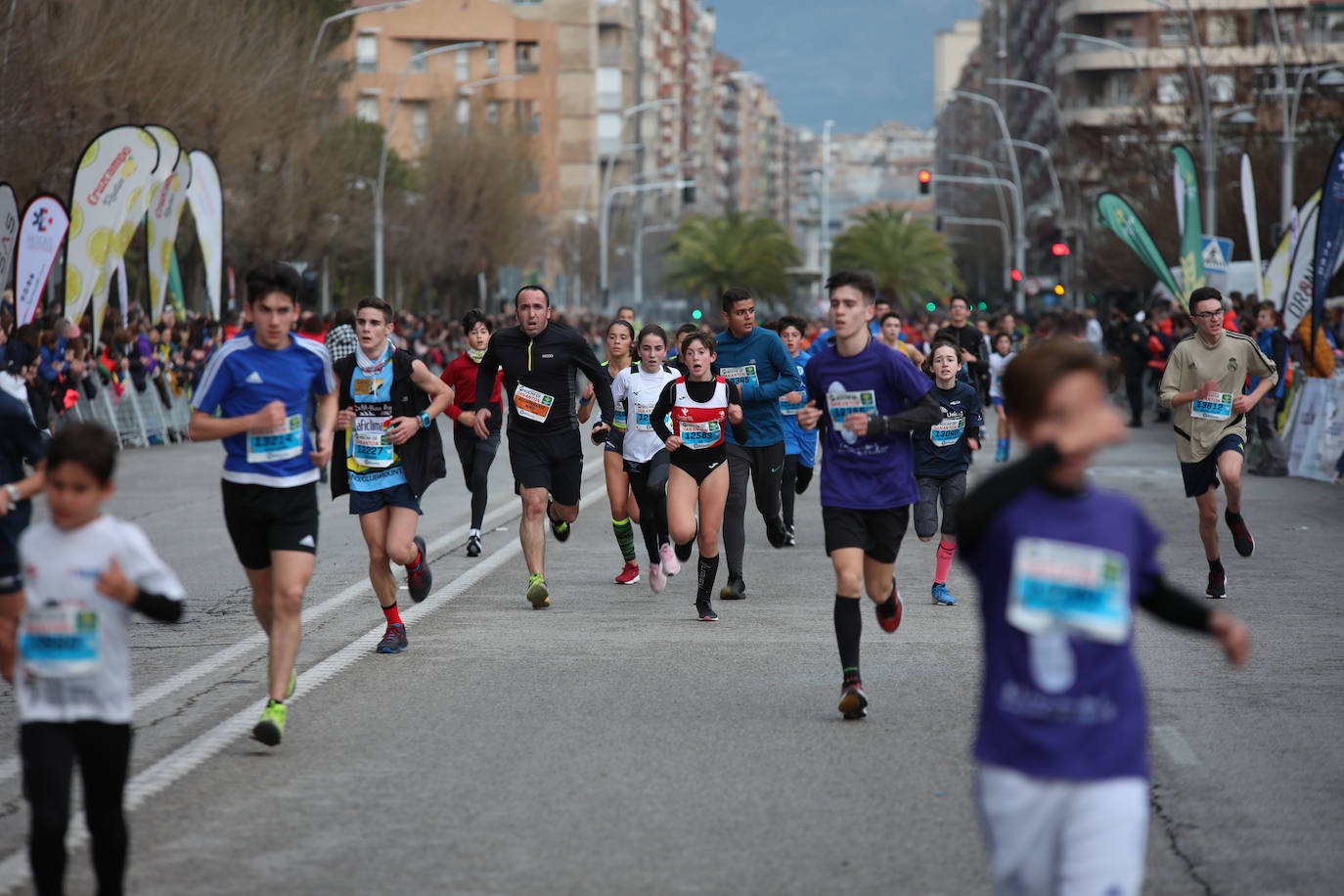 Gran ambiente en la carrera de San Antón de Jaén