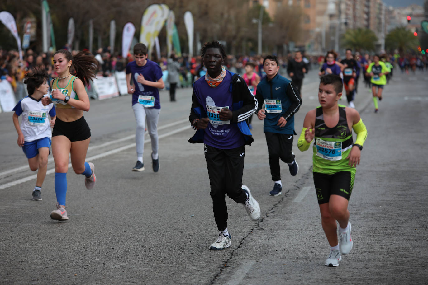 Gran ambiente en la carrera de San Antón de Jaén