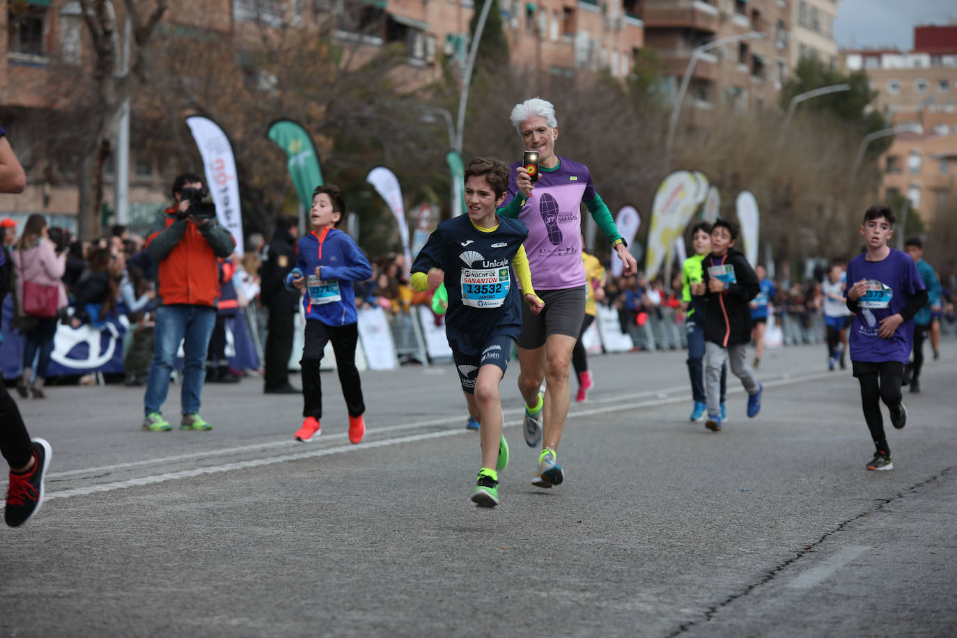 Gran ambiente en la carrera de San Antón de Jaén
