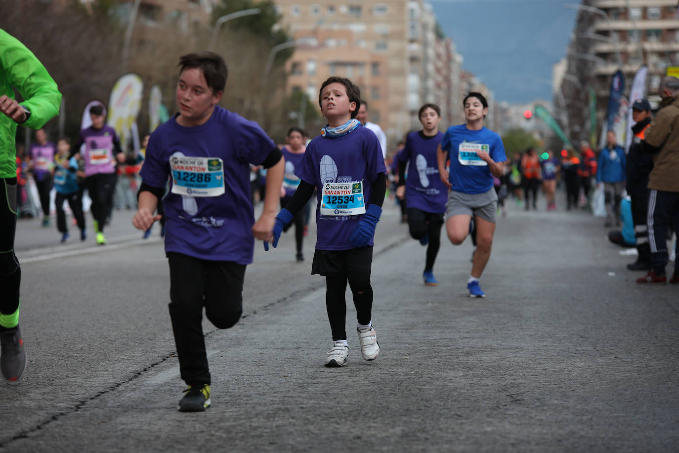 Gran ambiente en la carrera de San Antón de Jaén