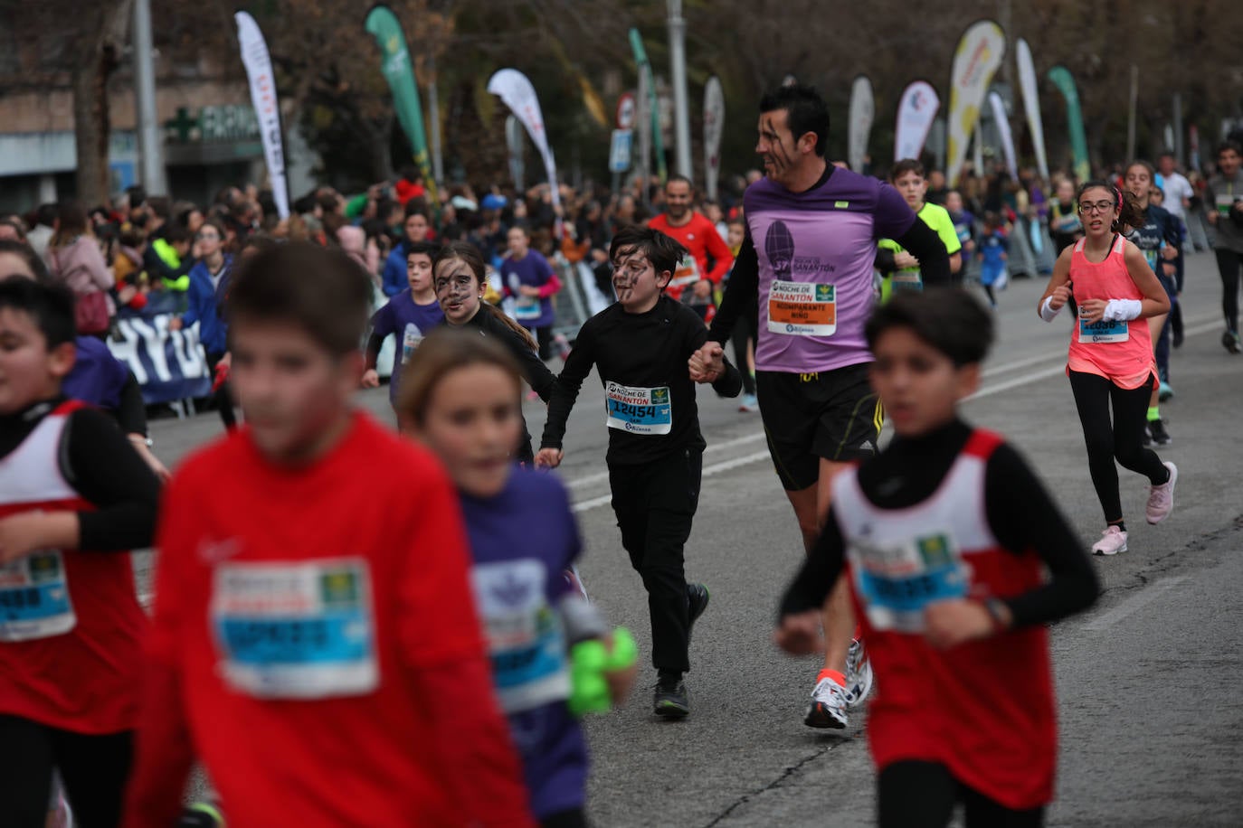 Gran ambiente en la carrera de San Antón de Jaén