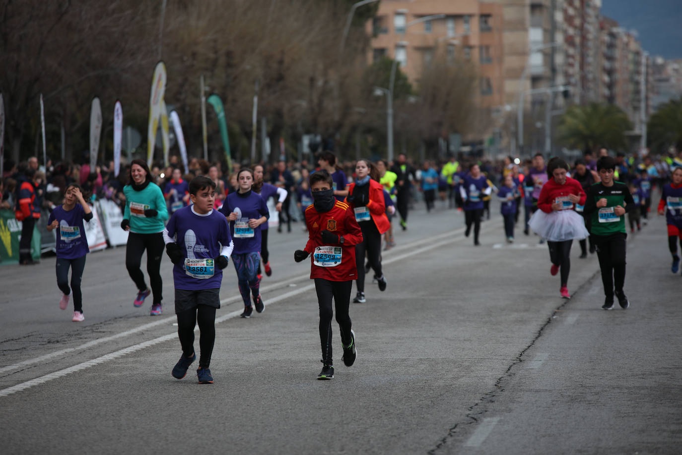 Gran ambiente en la carrera de San Antón de Jaén