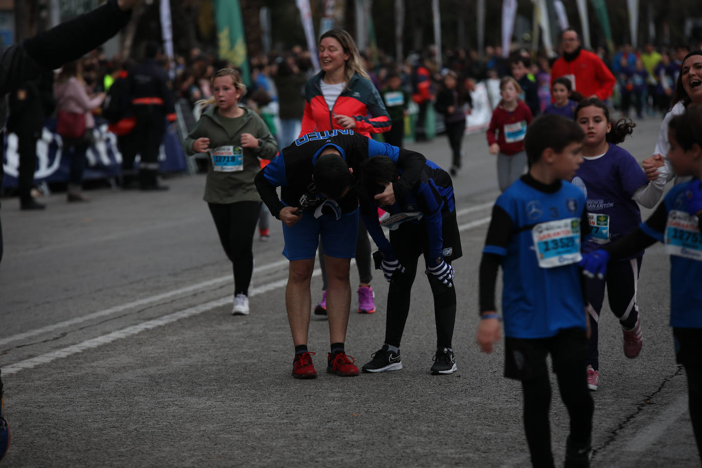 Gran ambiente en la carrera de San Antón de Jaén