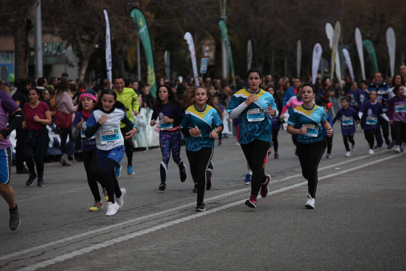 Gran ambiente en la carrera de San Antón de Jaén