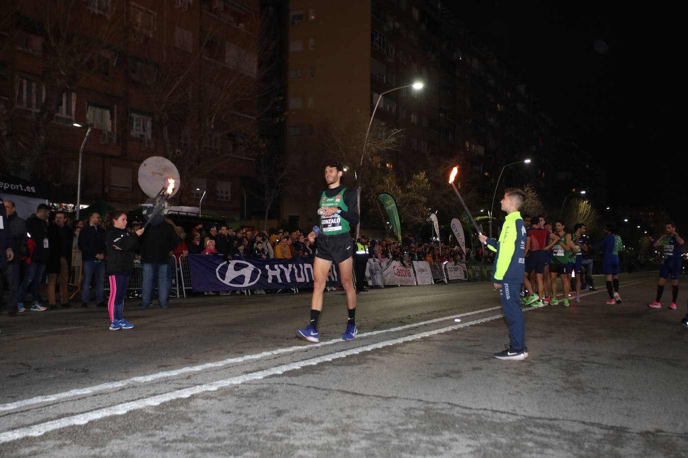 Gran ambiente en la carrera de San Antón de Jaén