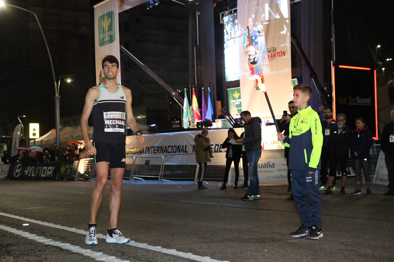 Gran ambiente en la carrera de San Antón de Jaén