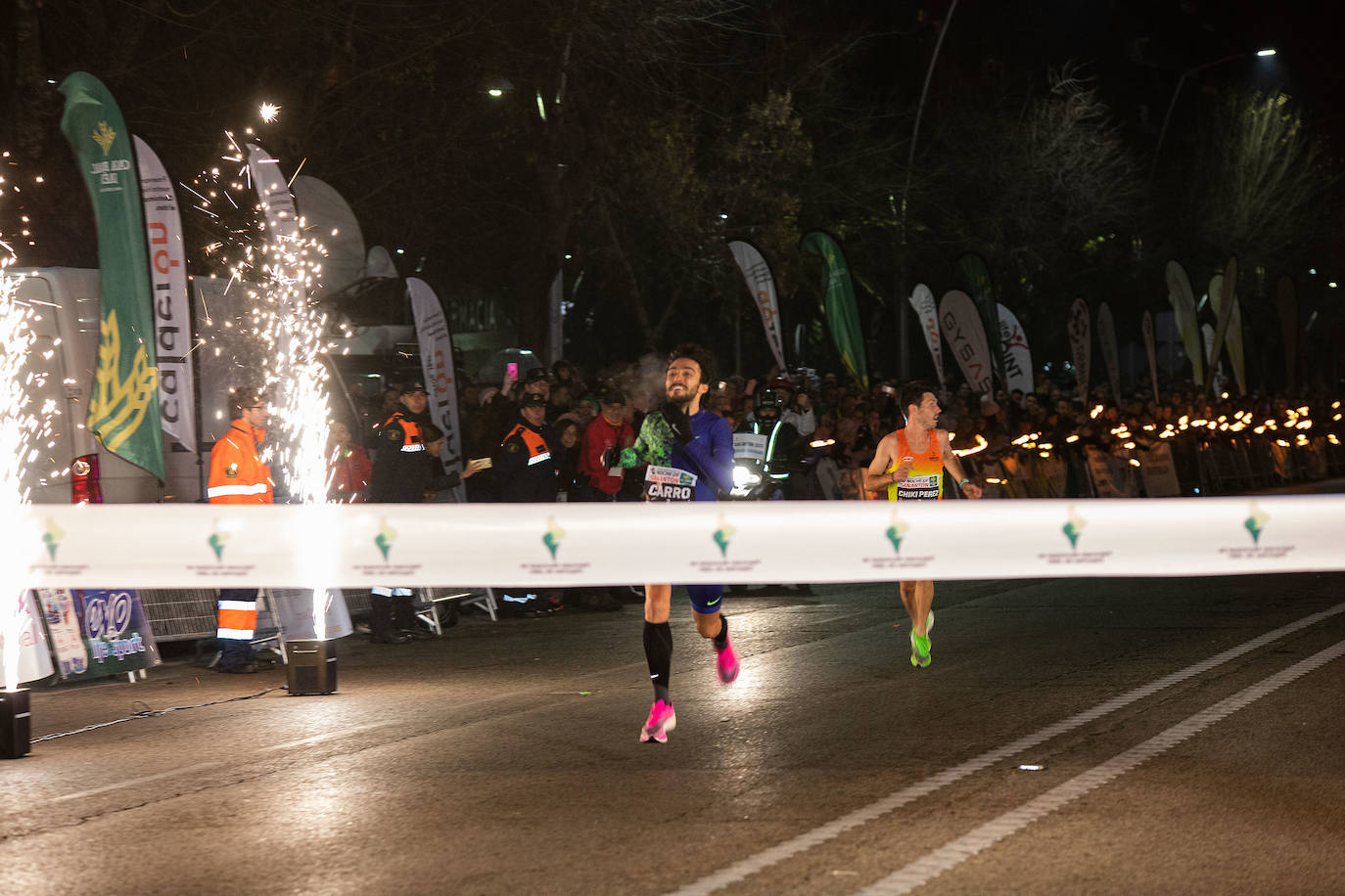 Gran ambiente en la carrera de San Antón de Jaén