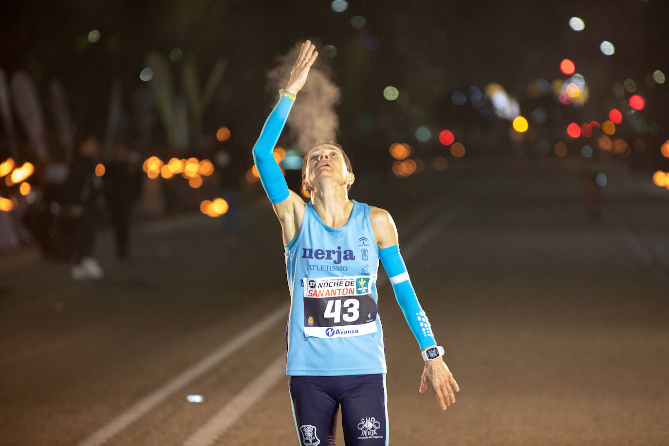 Gran ambiente en la carrera de San Antón de Jaén