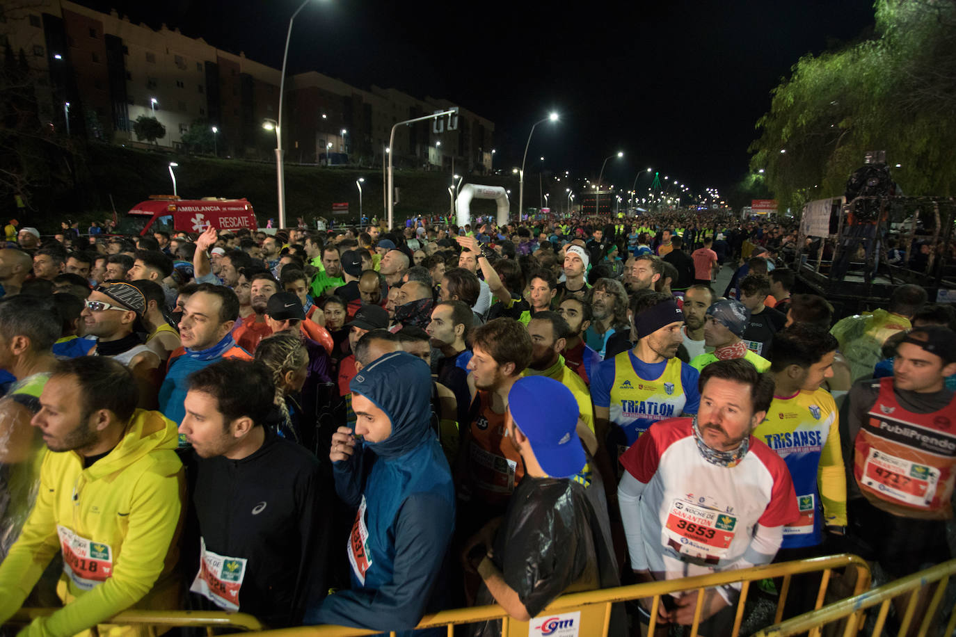 Gran ambiente en la carrera de San Antón de Jaén