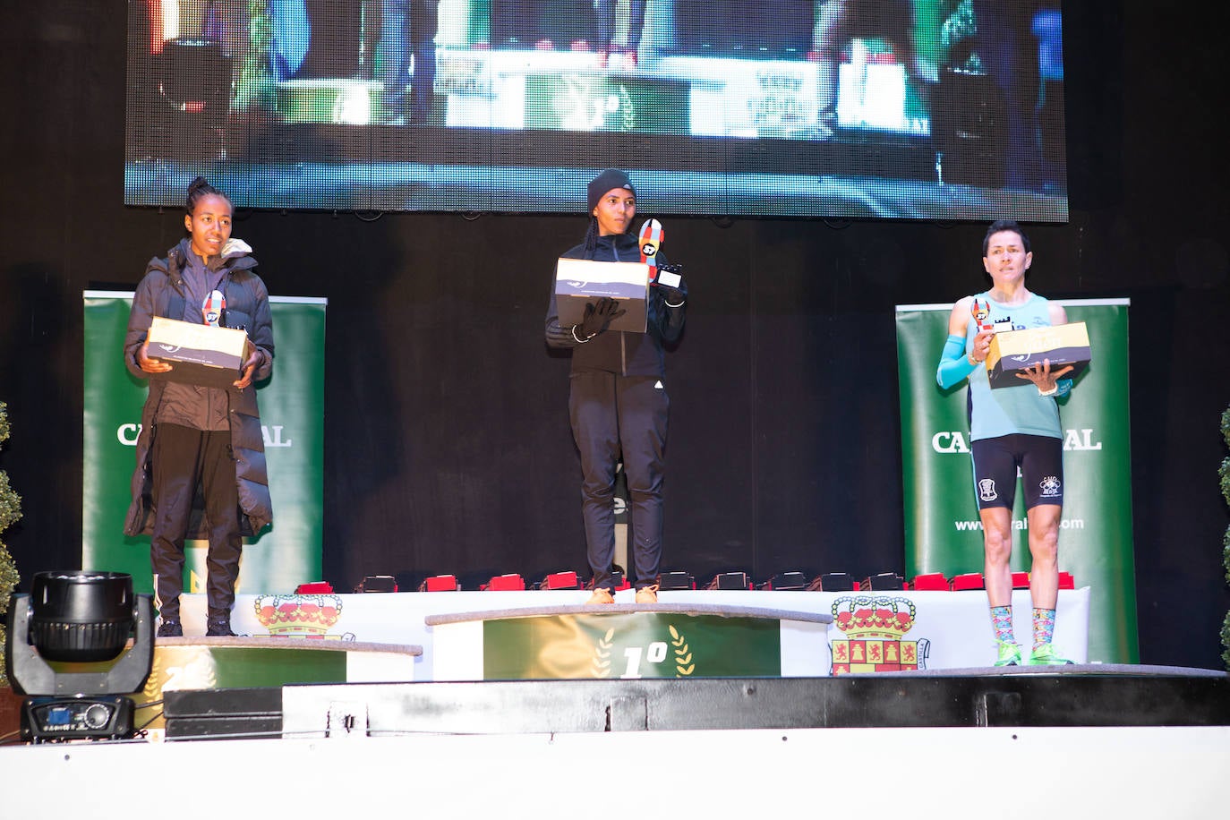 Gran ambiente en la carrera de San Antón de Jaén