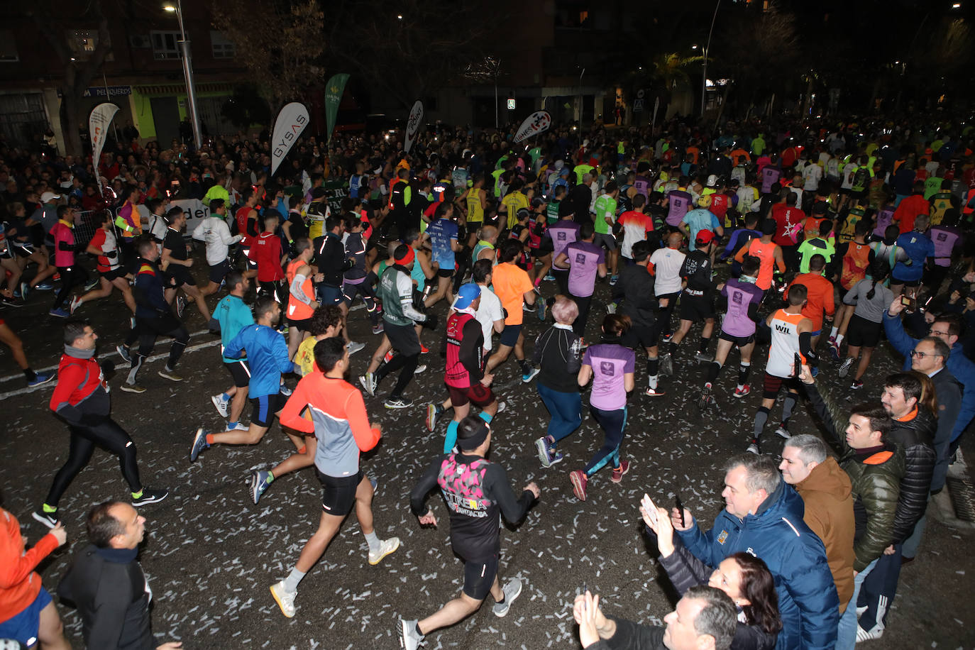 Gran ambiente en la carrera de San Antón de Jaén