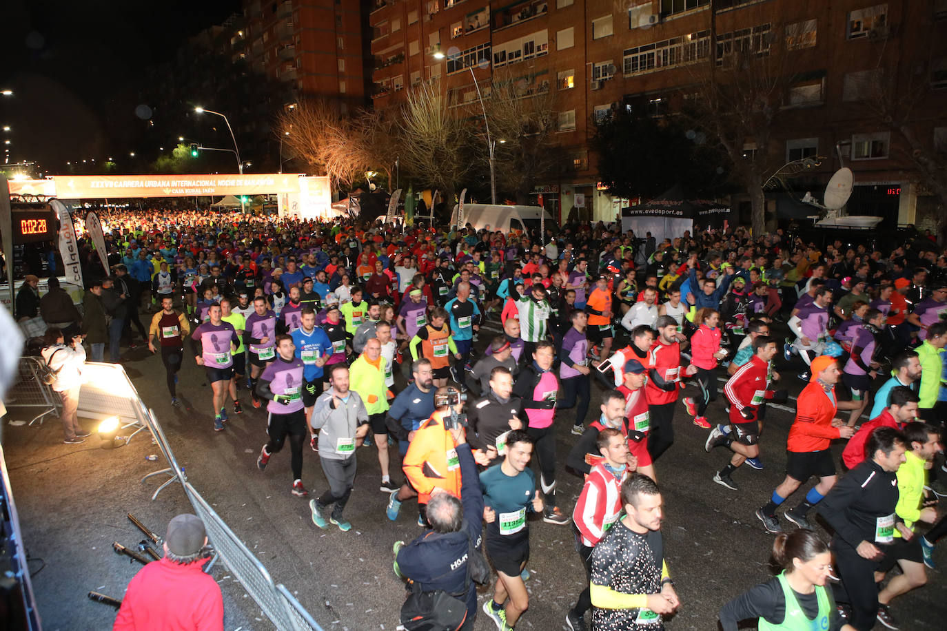 Gran ambiente en la carrera de San Antón de Jaén