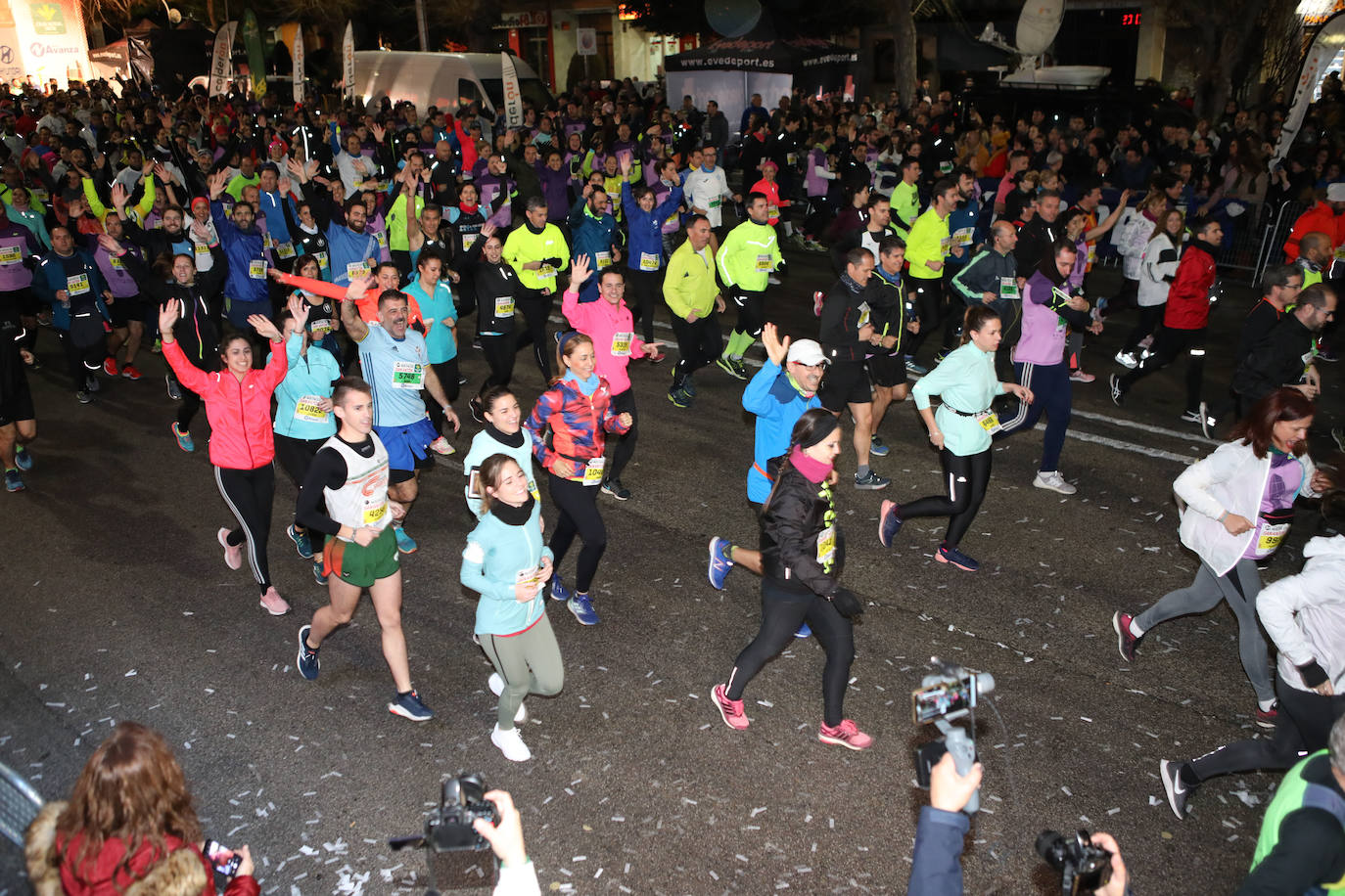 Gran ambiente en la carrera de San Antón de Jaén