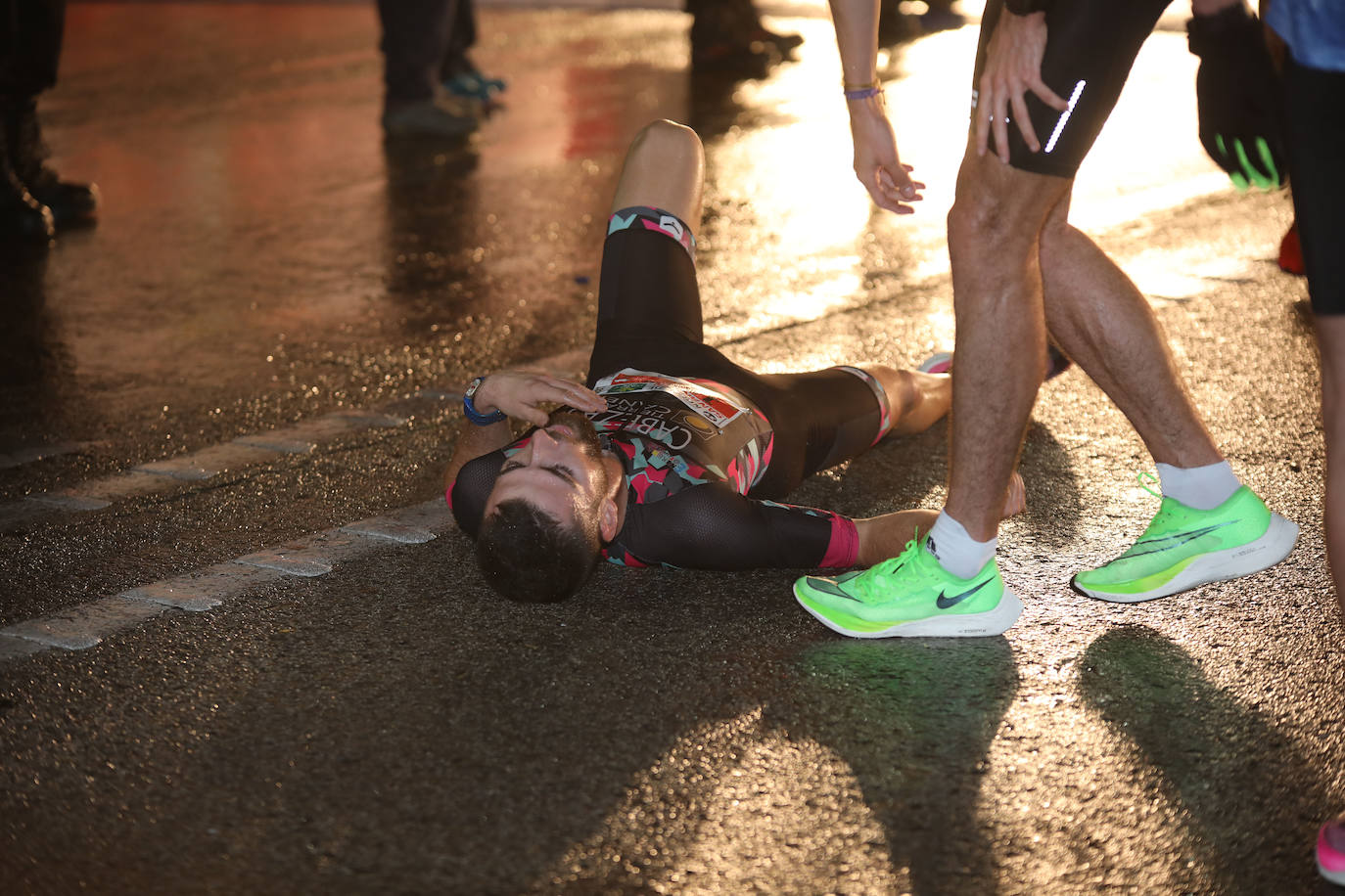 Gran ambiente en la carrera de San Antón de Jaén
