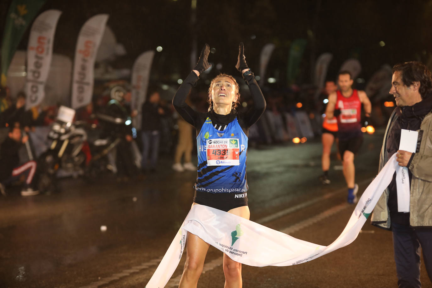 Gran ambiente en la carrera de San Antón de Jaén
