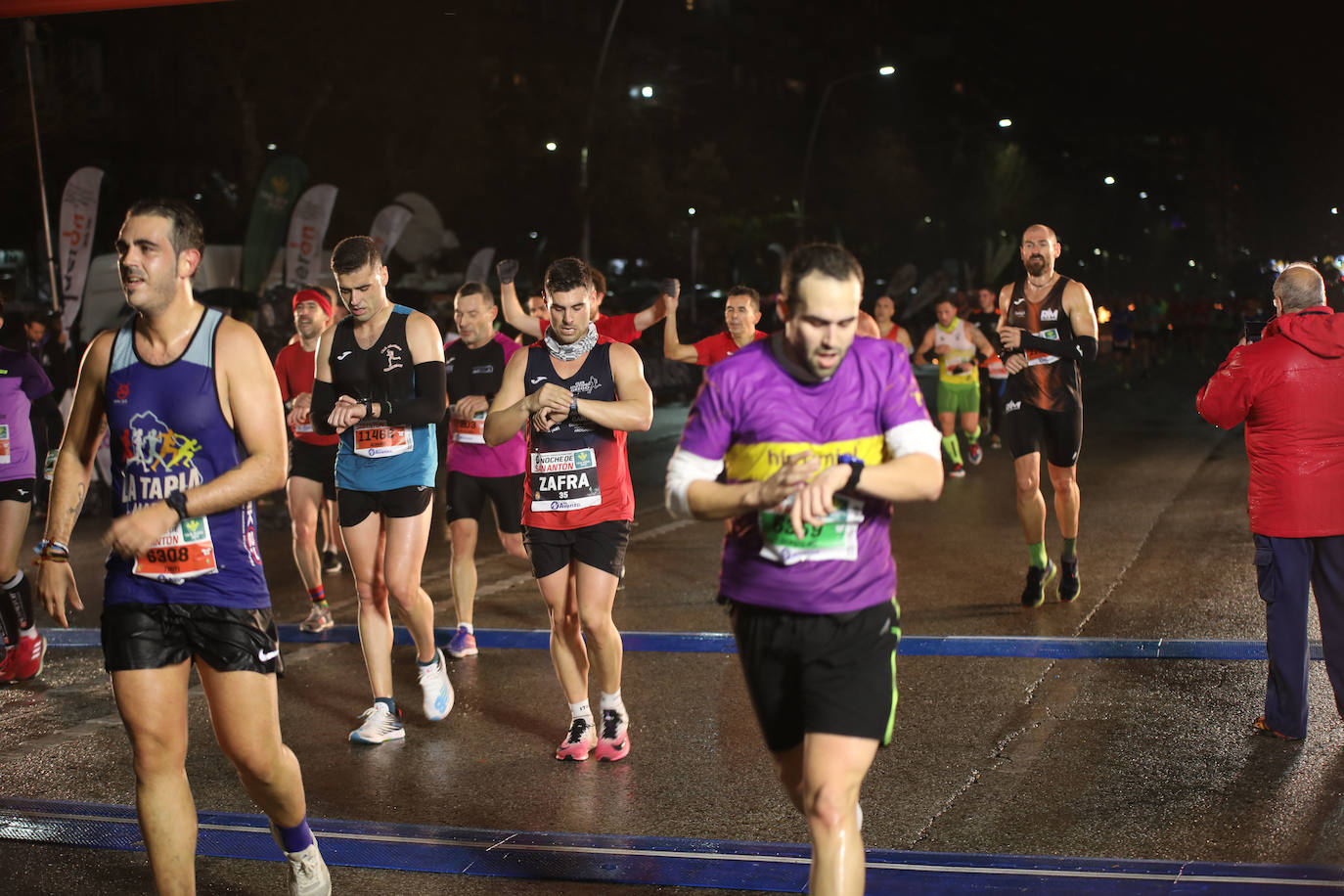 Gran ambiente en la carrera de San Antón de Jaén