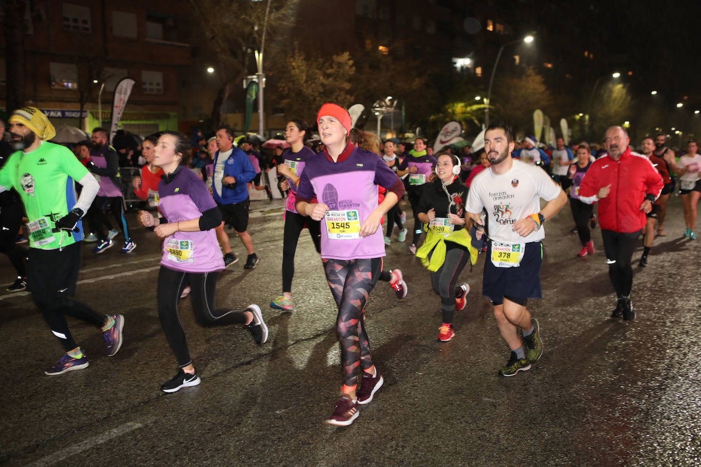Gran ambiente en la carrera de San Antón de Jaén