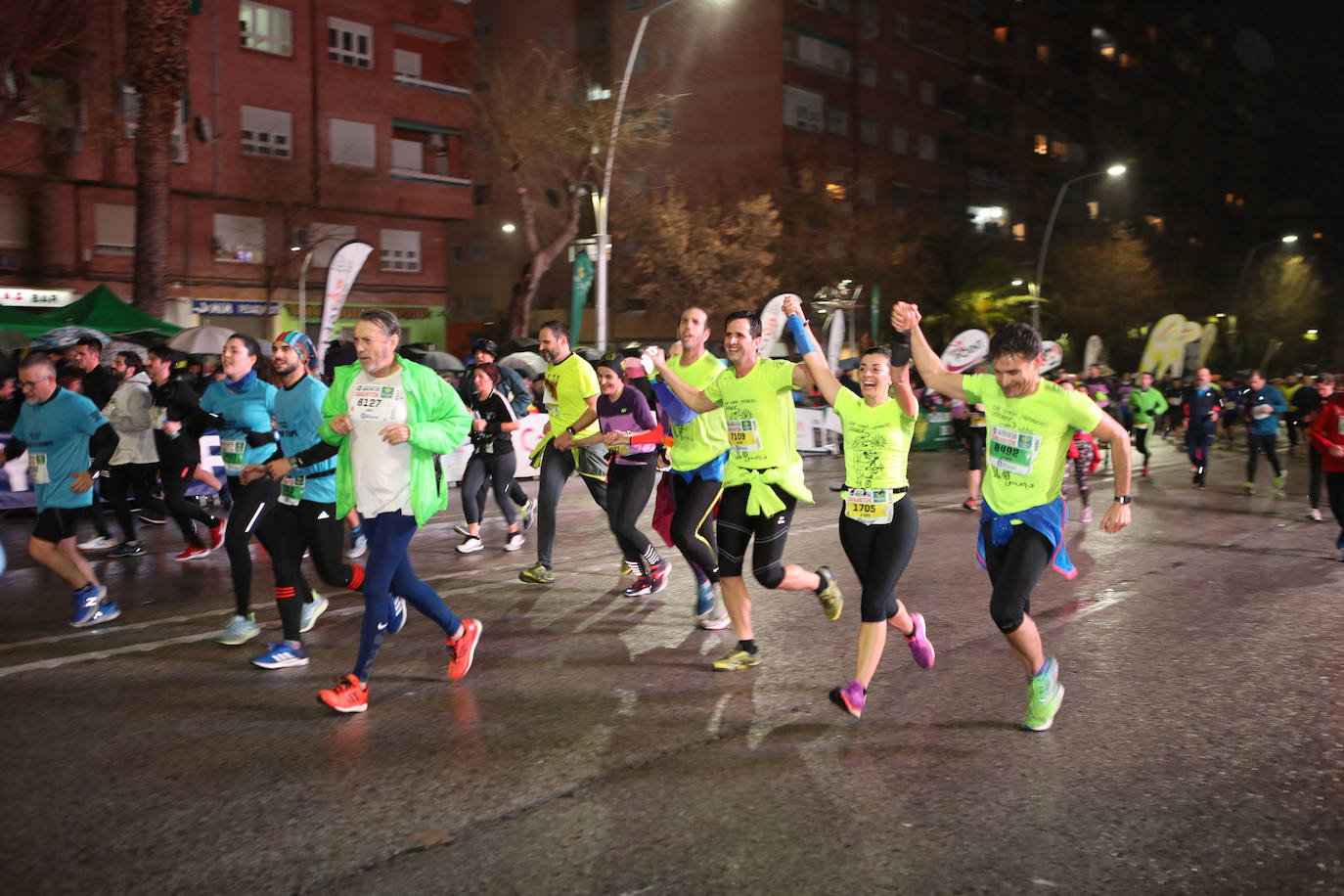 Gran ambiente en la carrera de San Antón de Jaén