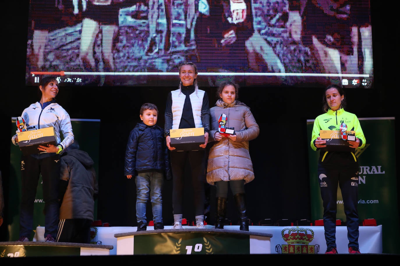Gran ambiente en la carrera de San Antón de Jaén