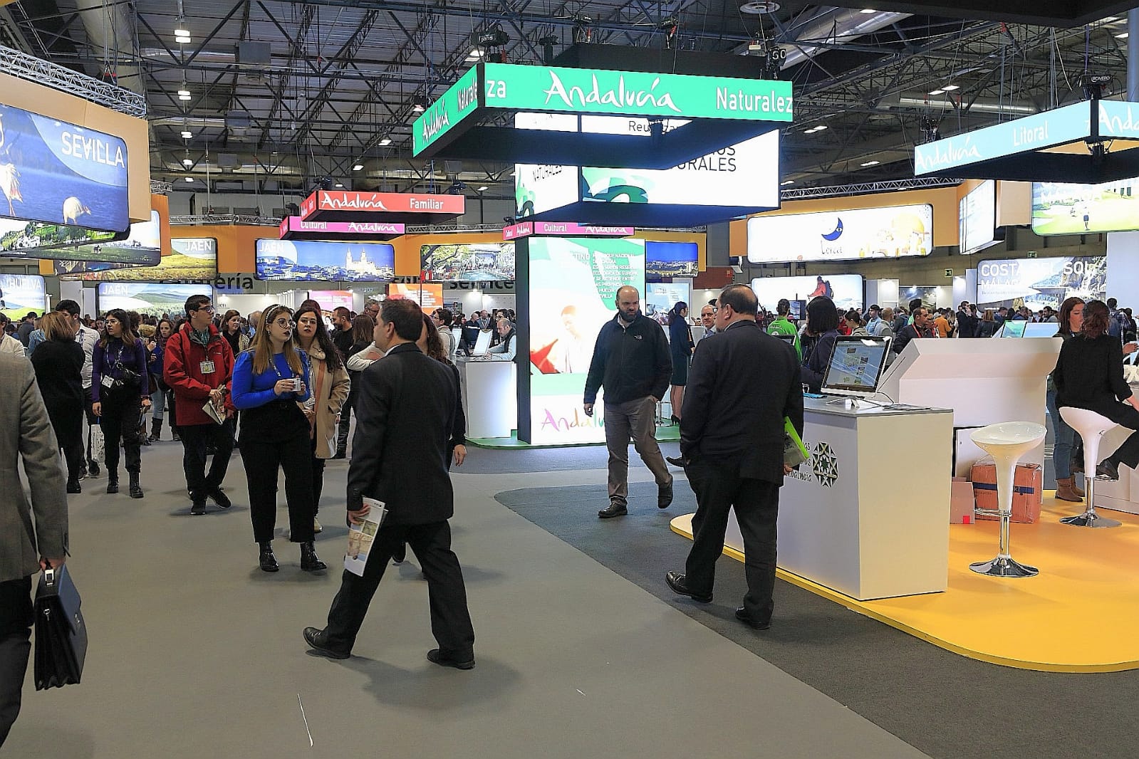 Segunda jornada de la Feria Internacional de Turismo que se celebra en Madrid