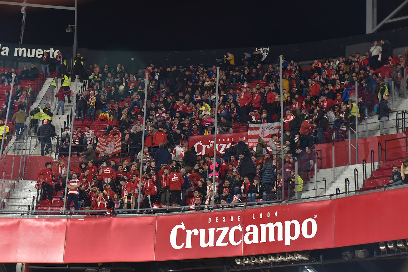 Los rojiblancos han visitado el Sánchez Pizjuán en uno de los primeros duelos de la segunda vuelta 