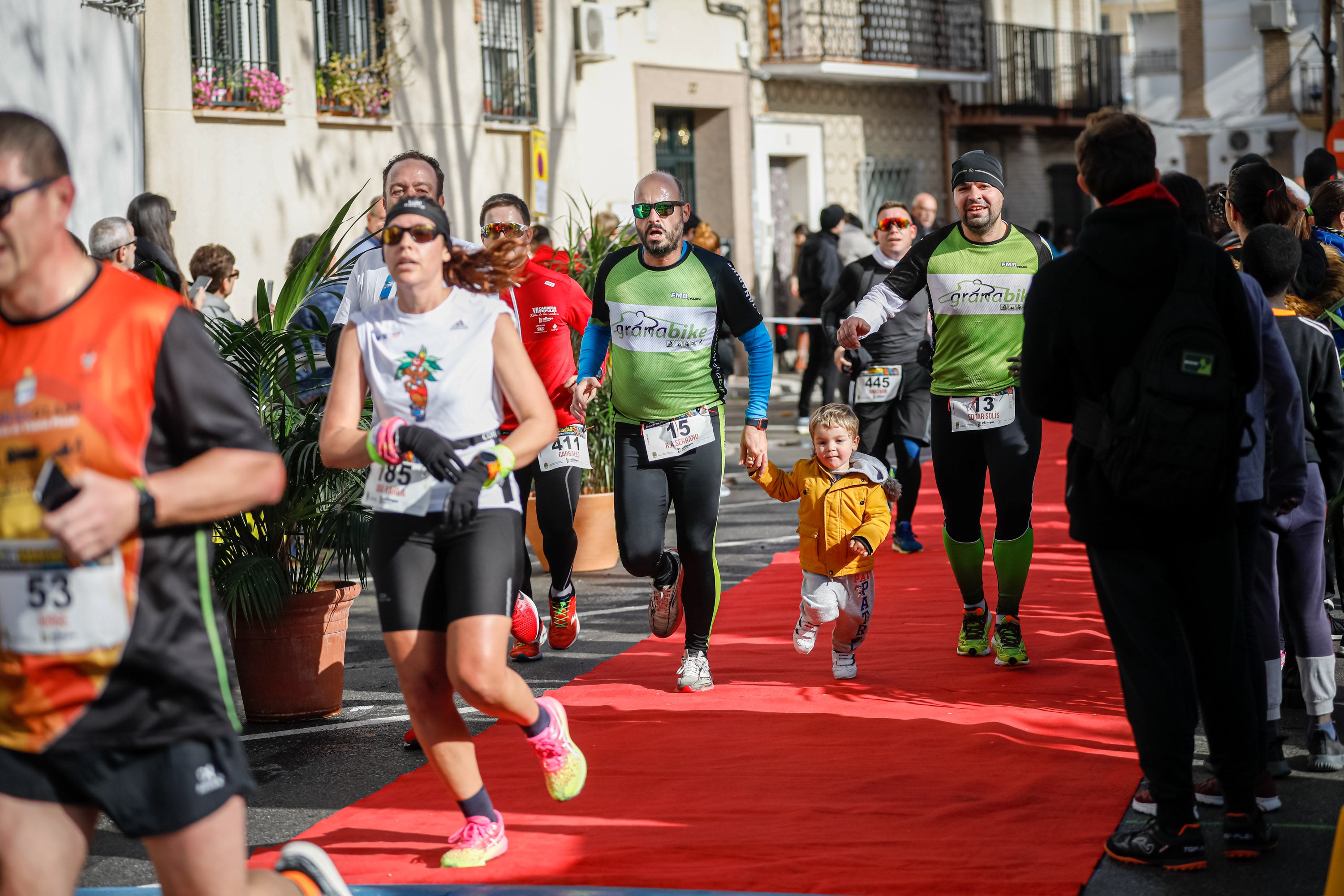 La prueba celebrada en Cúllar Vega batió su récord de participación en esta séptima edición