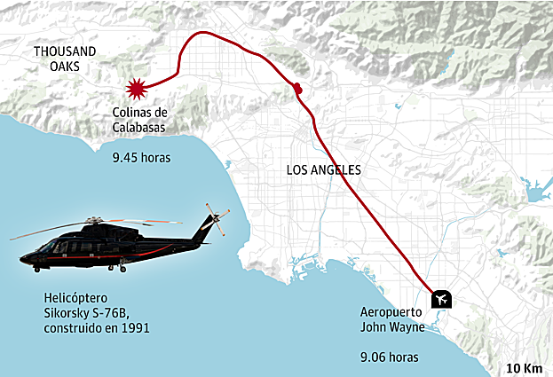 Lugar del accidente.