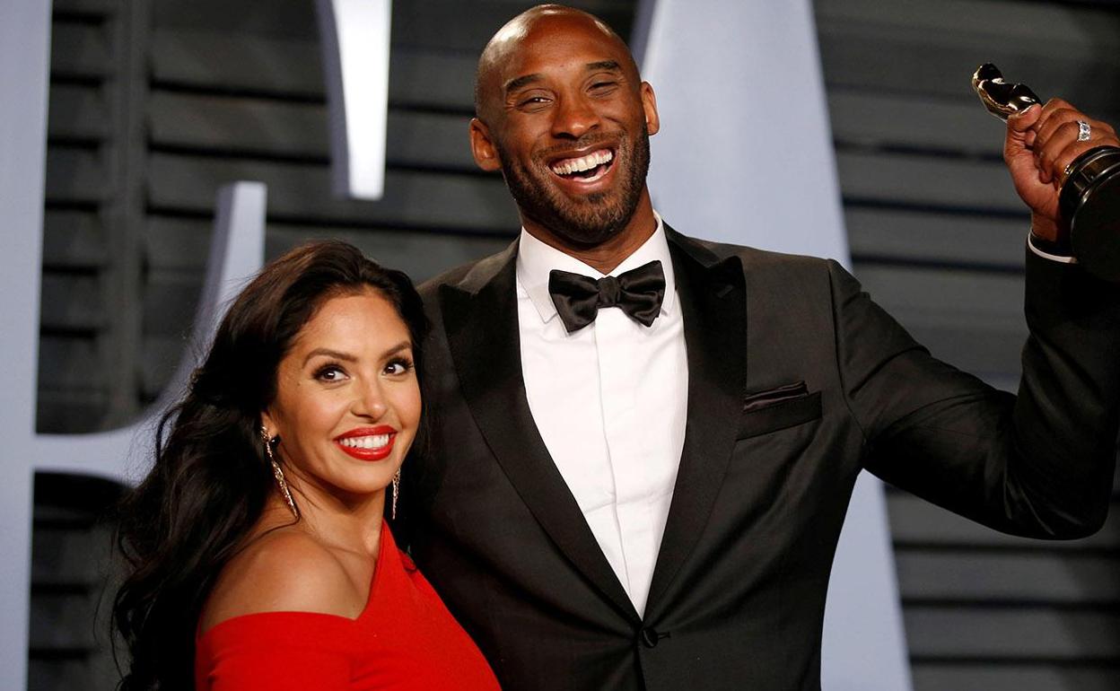 Vanessa y Kobe Bryant. 