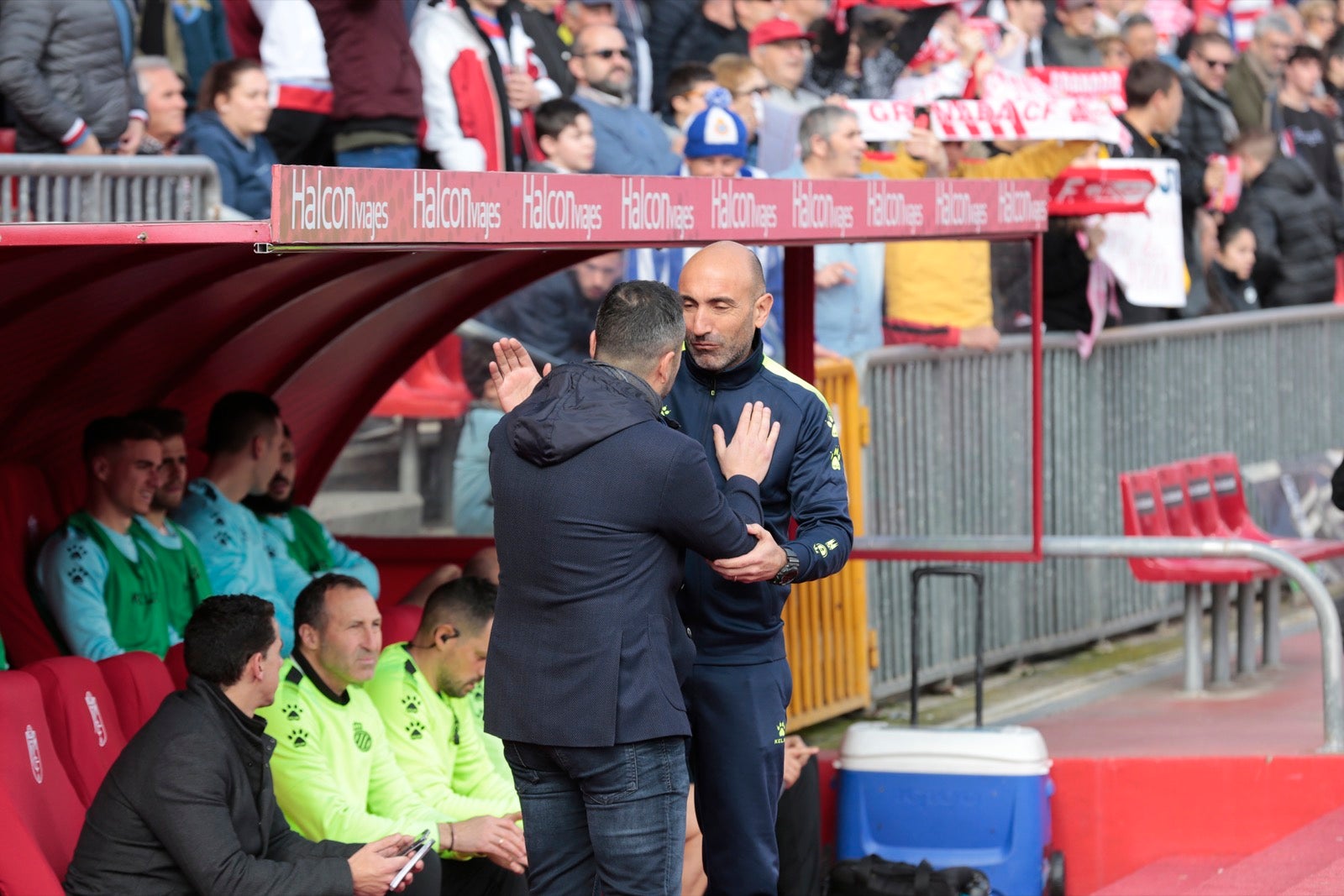¿Has estado en el choque de este mediodía en el campo del Zaidín? Aquí te puedes buscar