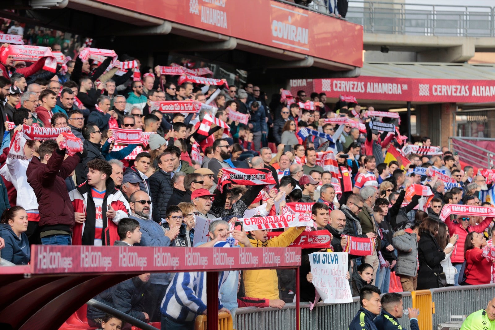 ¿Has estado en el choque de este mediodía en el campo del Zaidín? Aquí te puedes buscar