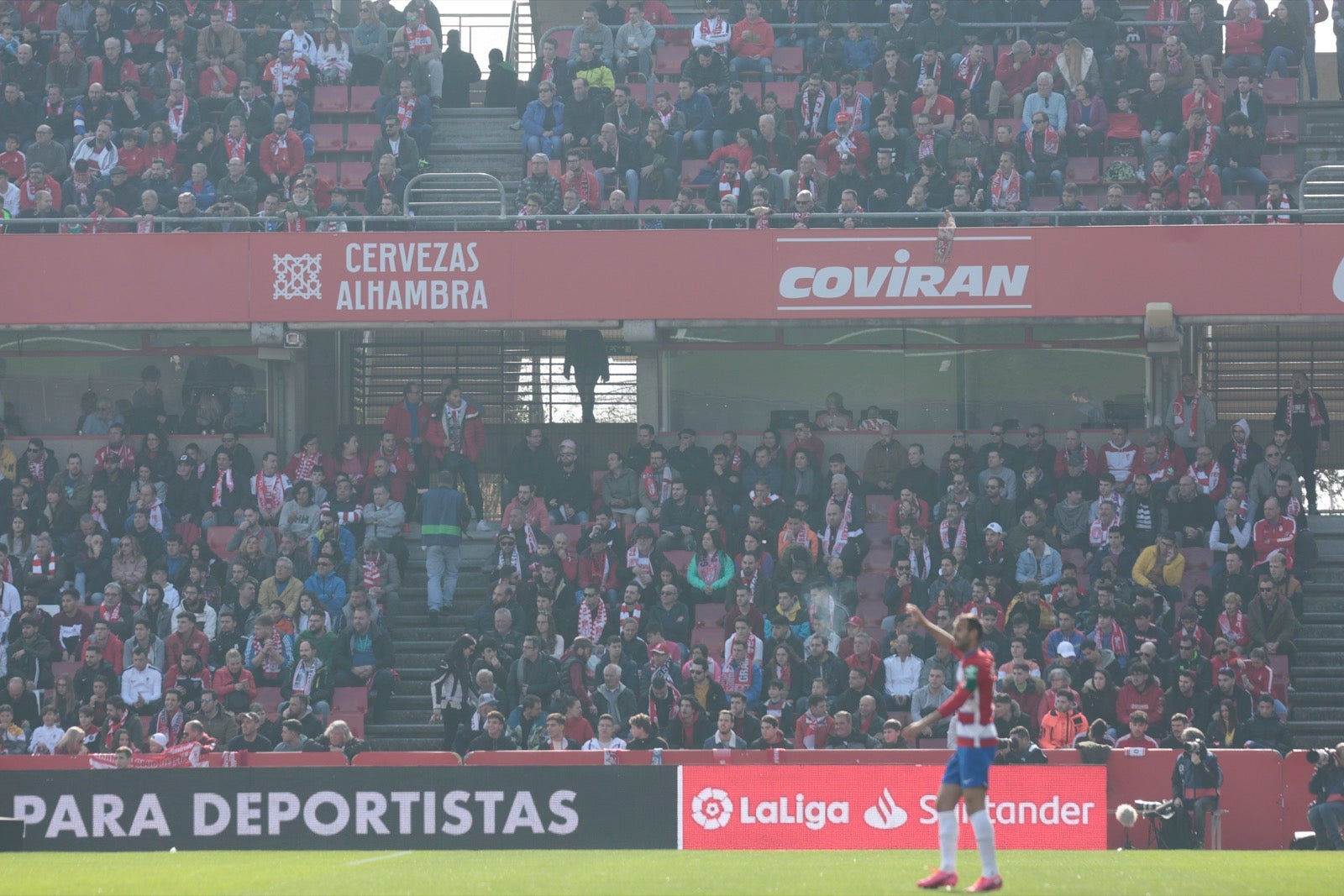 ¿Has estado en el choque de este mediodía en el campo del Zaidín? Aquí te puedes buscar