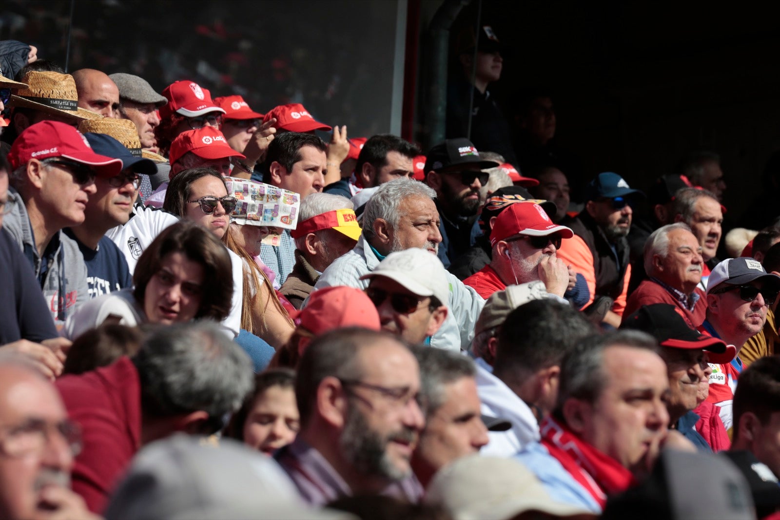 ¿Has estado en el choque de este mediodía en el campo del Zaidín? Aquí te puedes buscar