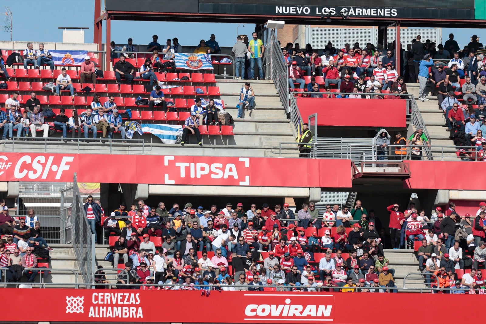 ¿Has estado en el choque de este mediodía en el campo del Zaidín? Aquí te puedes buscar