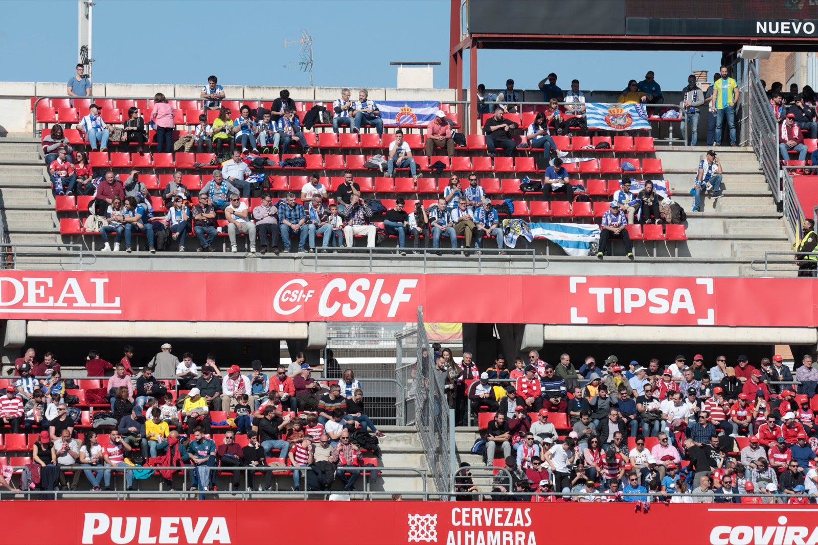 ¿Has estado en el choque de este mediodía en el campo del Zaidín? Aquí te puedes buscar