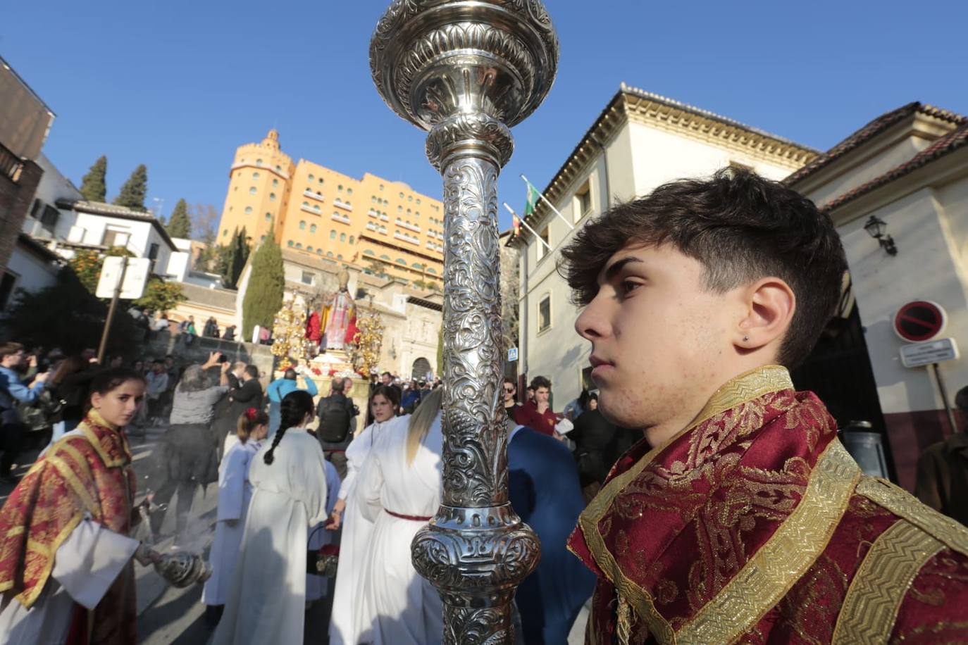 Los actos en honor al Patrón de Granada se desarrollan durante todo el fin de semana