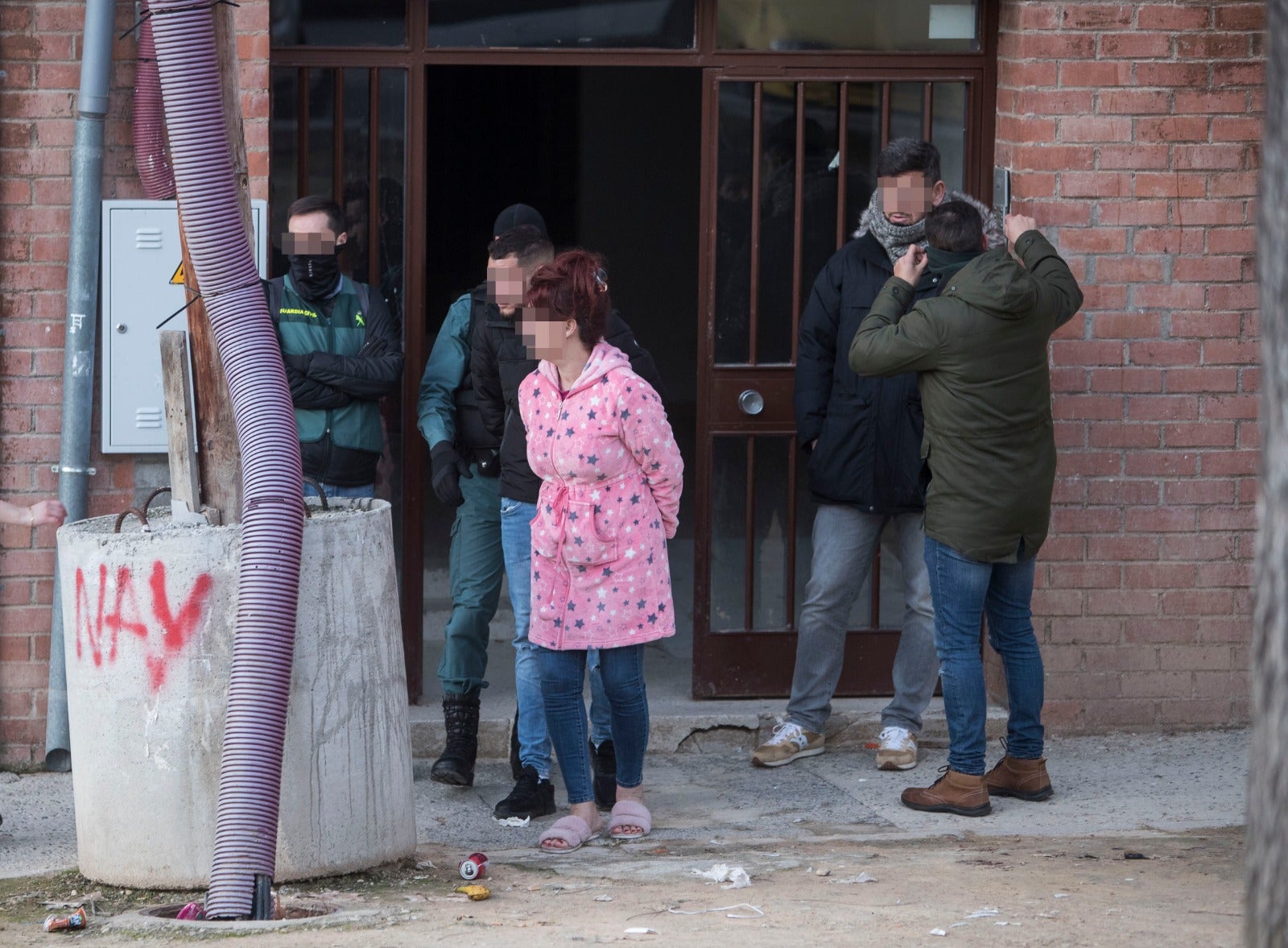 La Guardia Civil ha practicado varios registros en la provincia y hay más de una veintena de detenidos