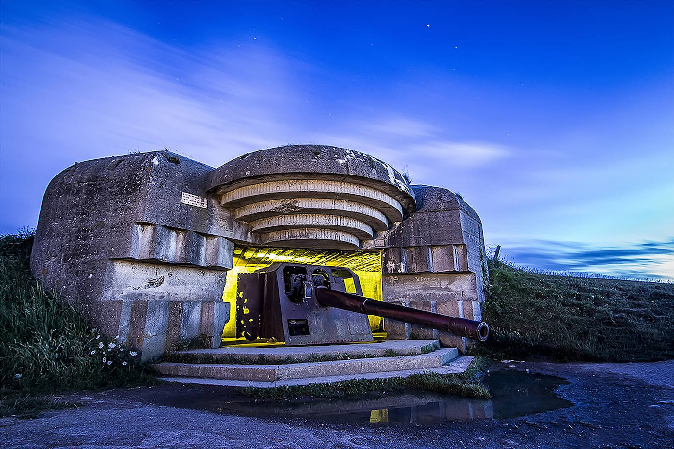Imagen de 'light painting' hecha por Ramón Martín