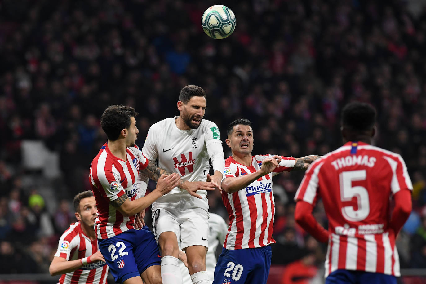 Así fue la primera visita del Granada al Wanda Metropolitano