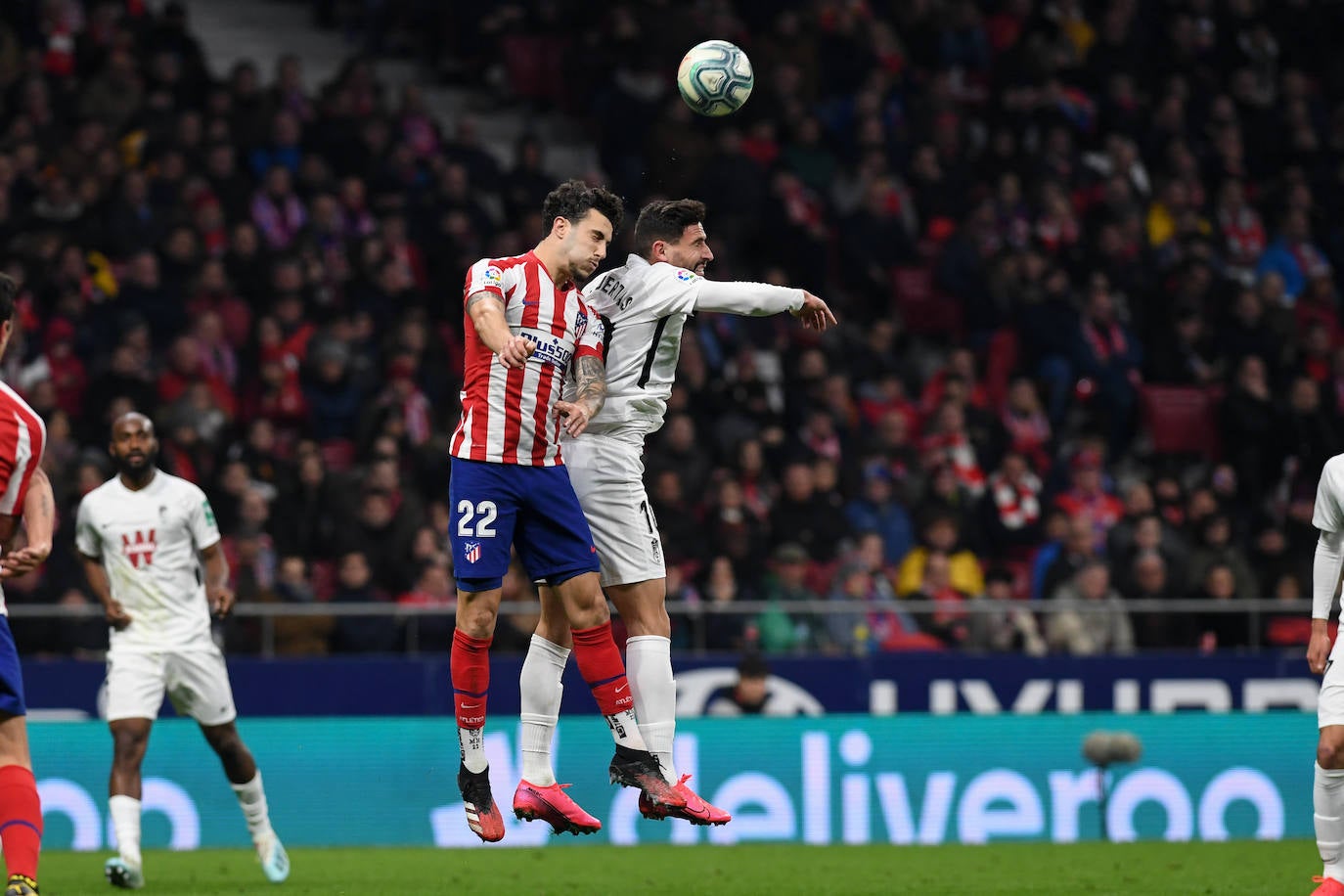 Así fue la primera visita del Granada al Wanda Metropolitano