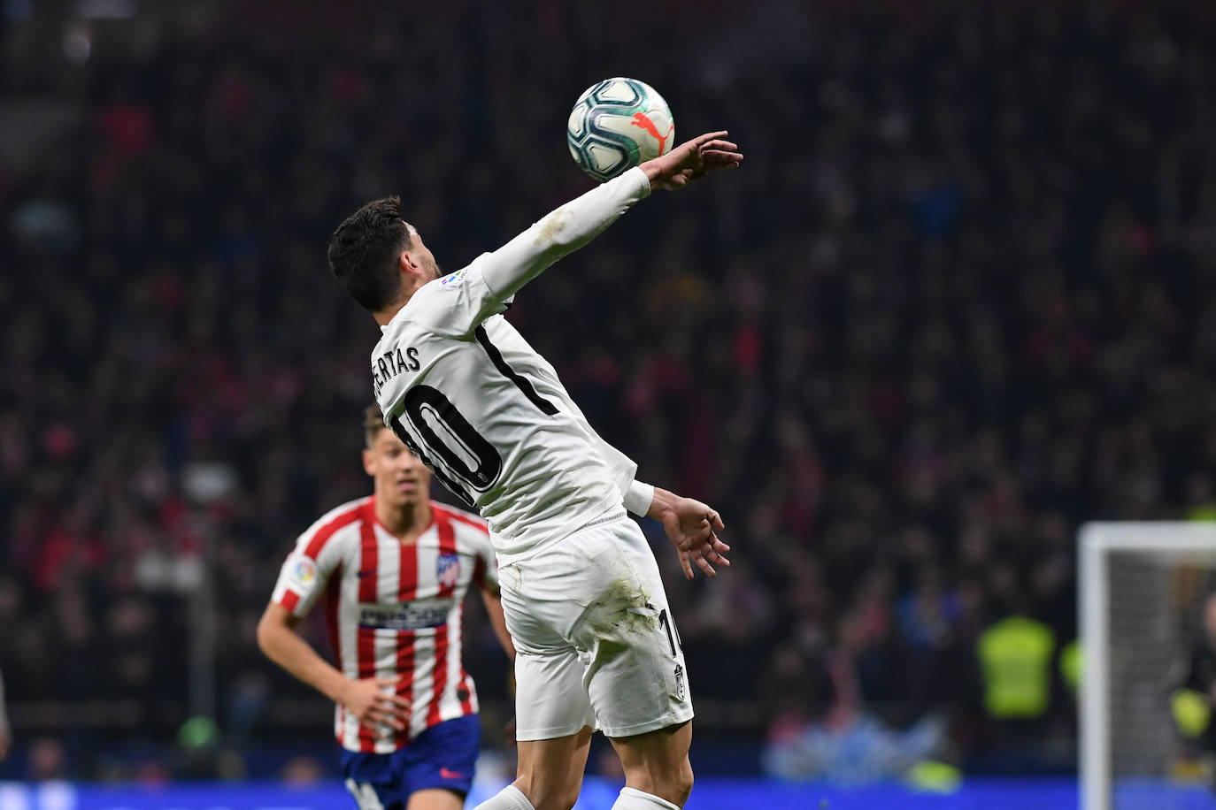 Así fue la primera visita del Granada al Wanda Metropolitano