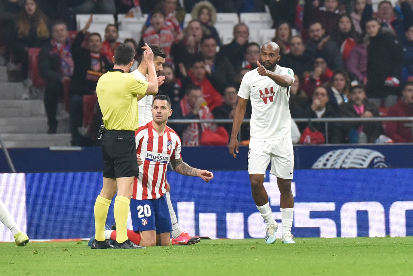 Así fue la primera visita del Granada al Wanda Metropolitano