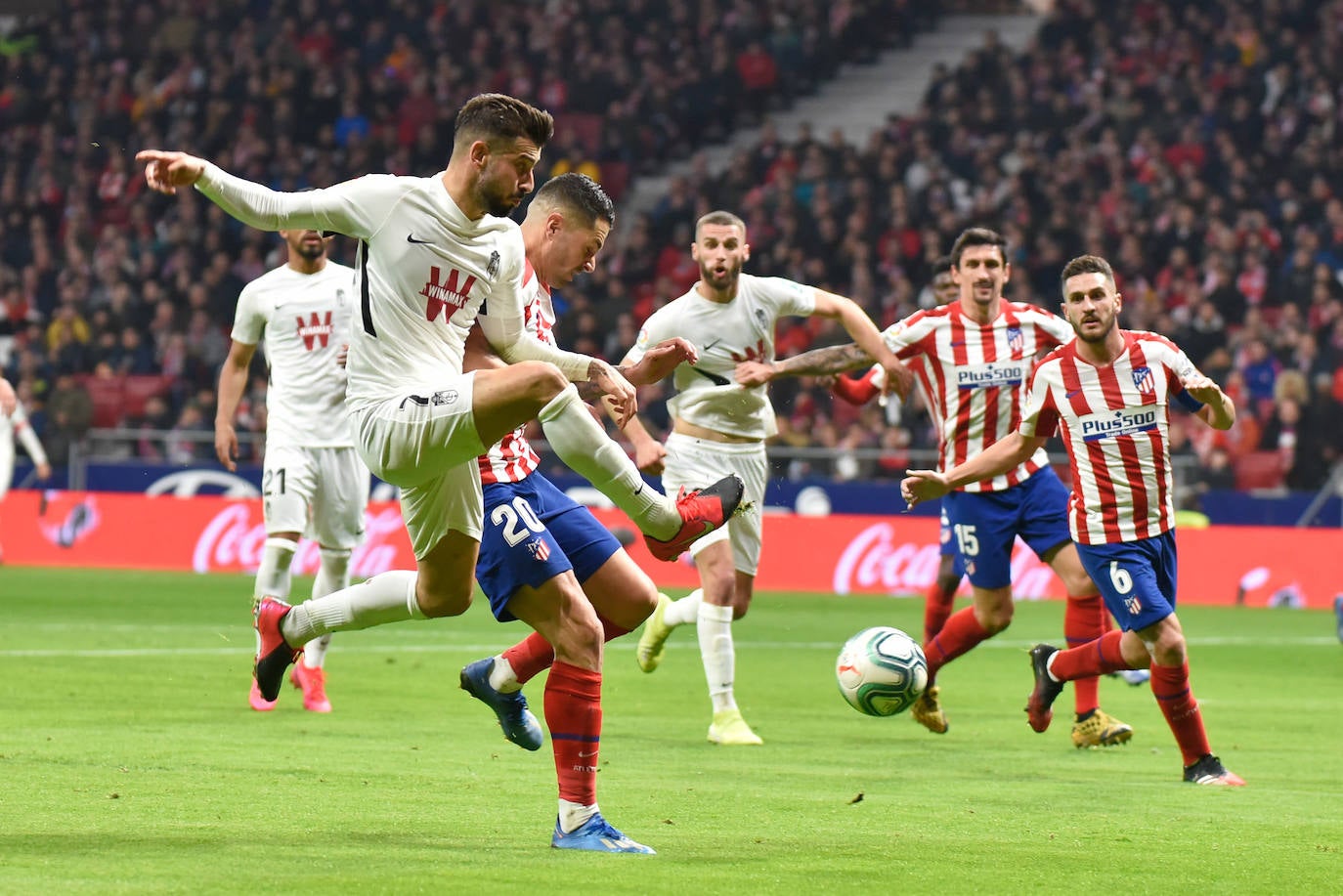 Así fue la primera visita del Granada al Wanda Metropolitano