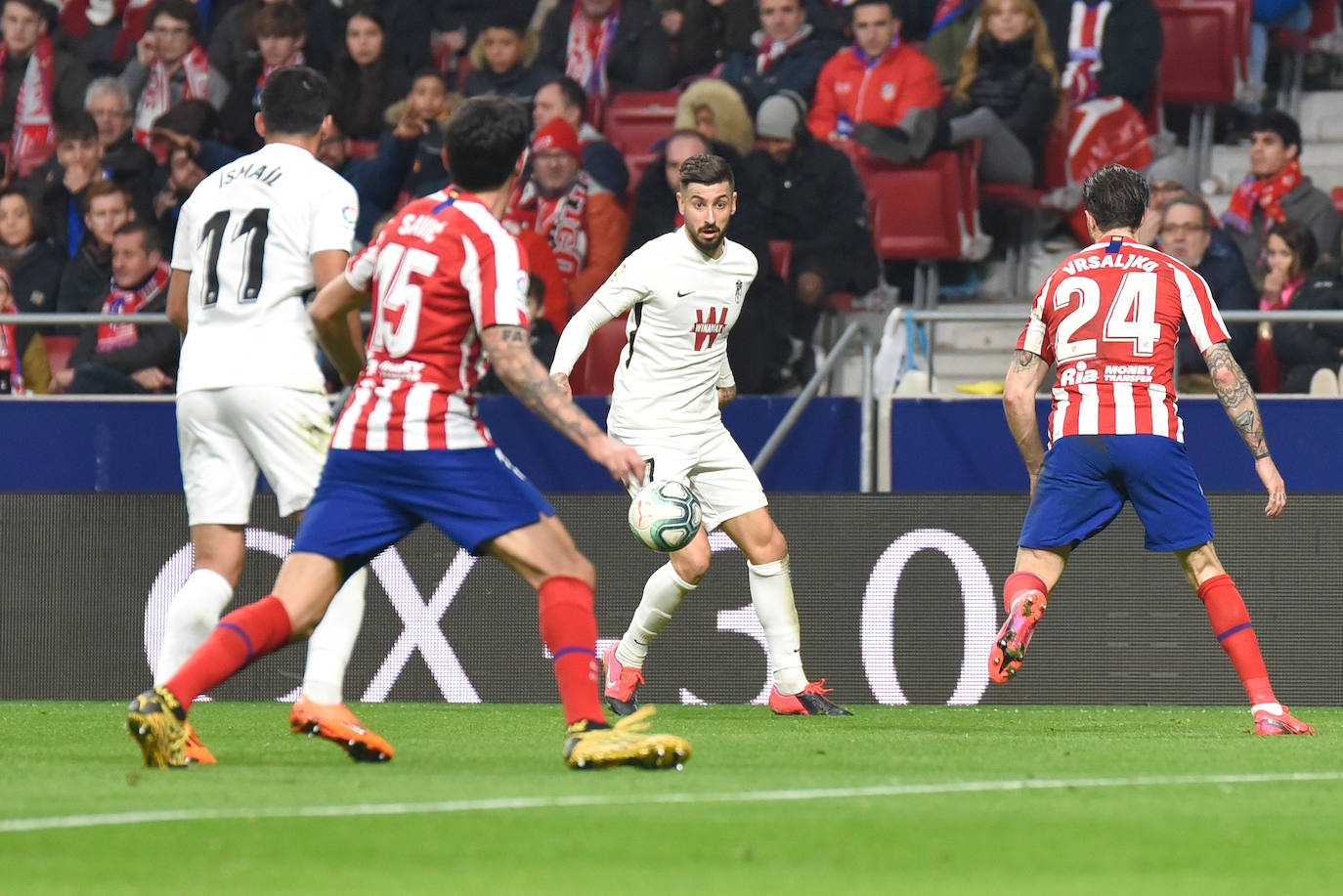 Así fue la primera visita del Granada al Wanda Metropolitano