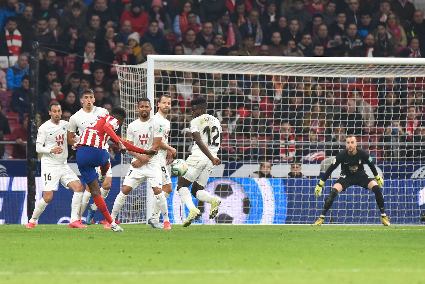 Así fue la primera visita del Granada al Wanda Metropolitano